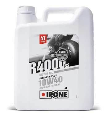 Huile moto 4 temps IPONE 10W-40 R4000 RS
