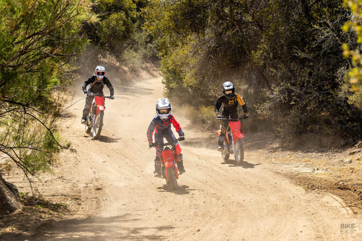 Conduire la Honda CRF50F