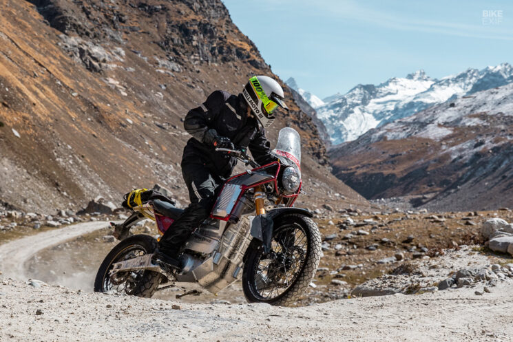 Prototype himalayen électrique Royal Enfield