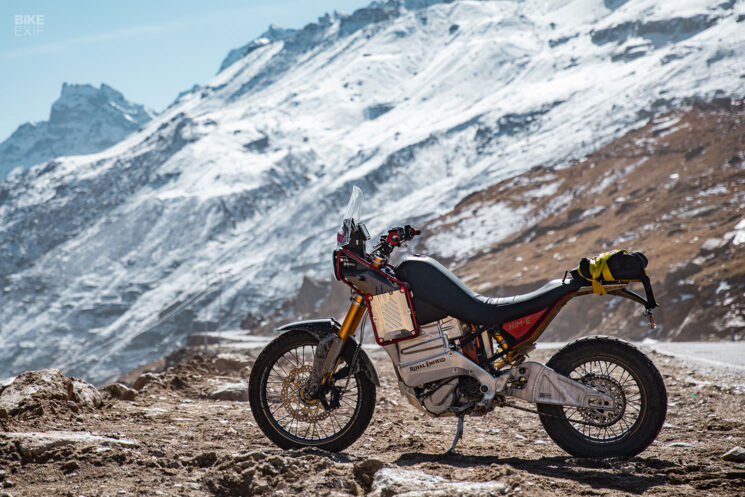 Prototype himalayen électrique Royal Enfield