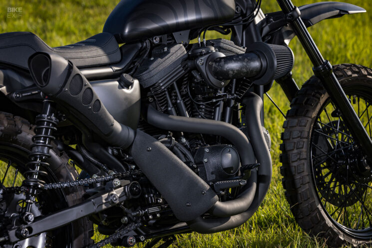 Scrambler Harley-Davidson Sportster 883 par Ruler Japan