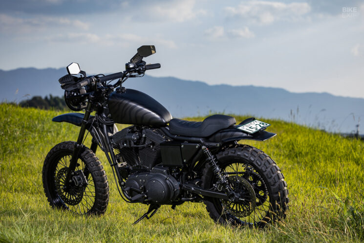 Scrambler Harley-Davidson Sportster 883 par Ruler Japan