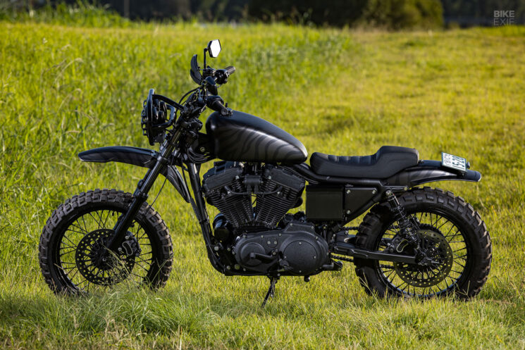 Scrambler Harley-Davidson Sportster 883 par Ruler Japan